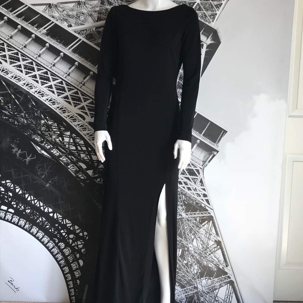 Open back full length gown